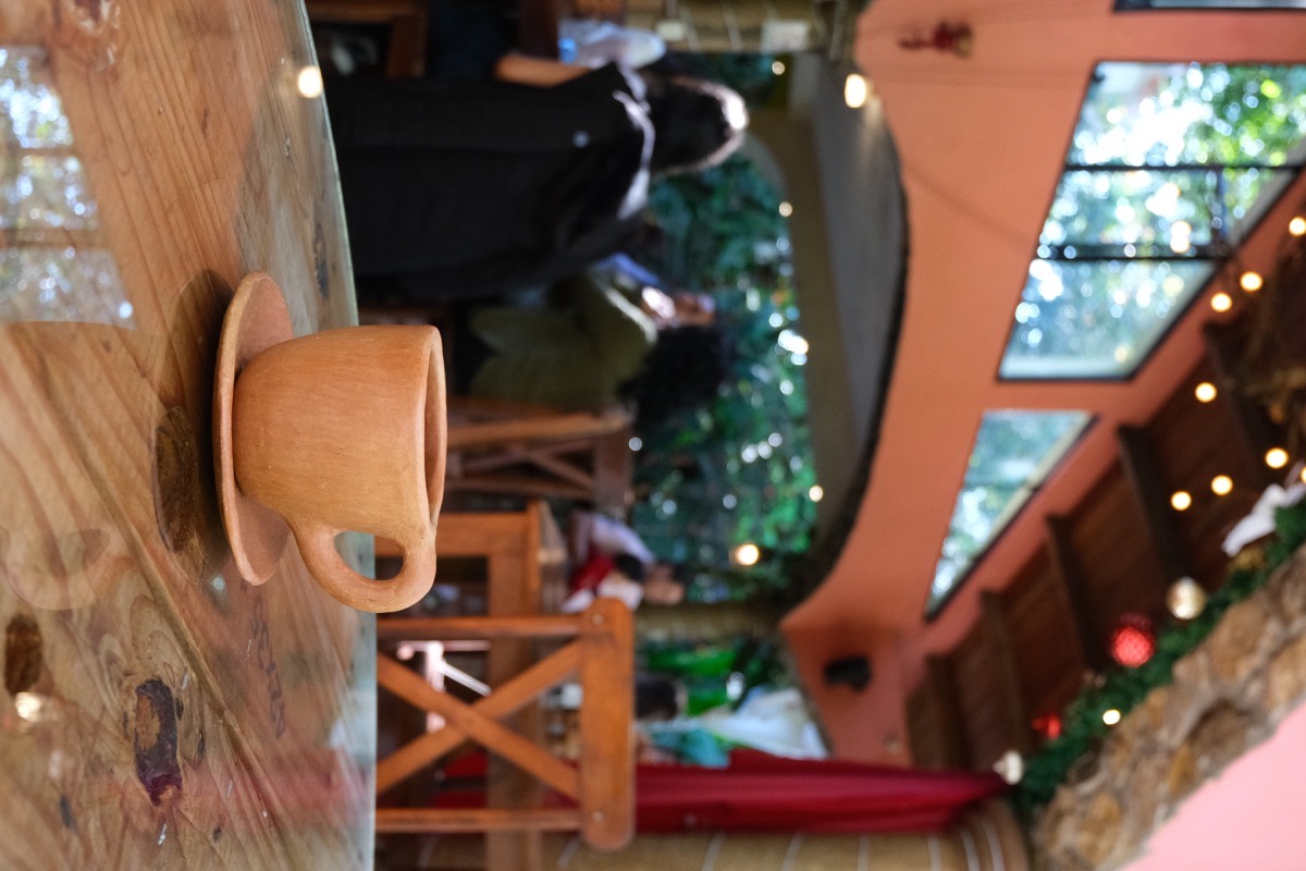 Platillo de la cocina huasteca servido en El Papán Huasteco, Xilitla