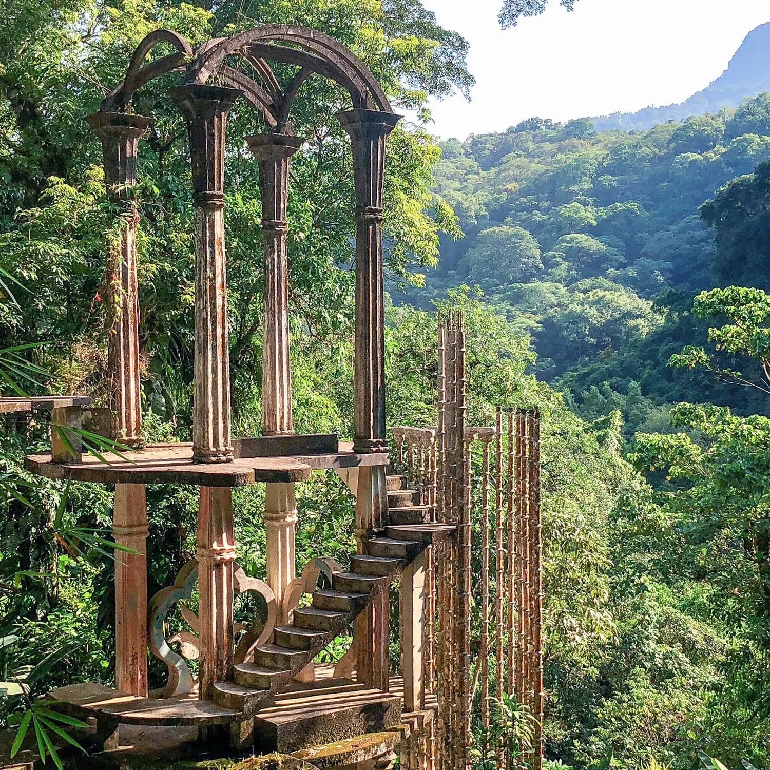 Las Pozas de Xilitla, el surrealista Castillo de Edward James, San Luis Potosí